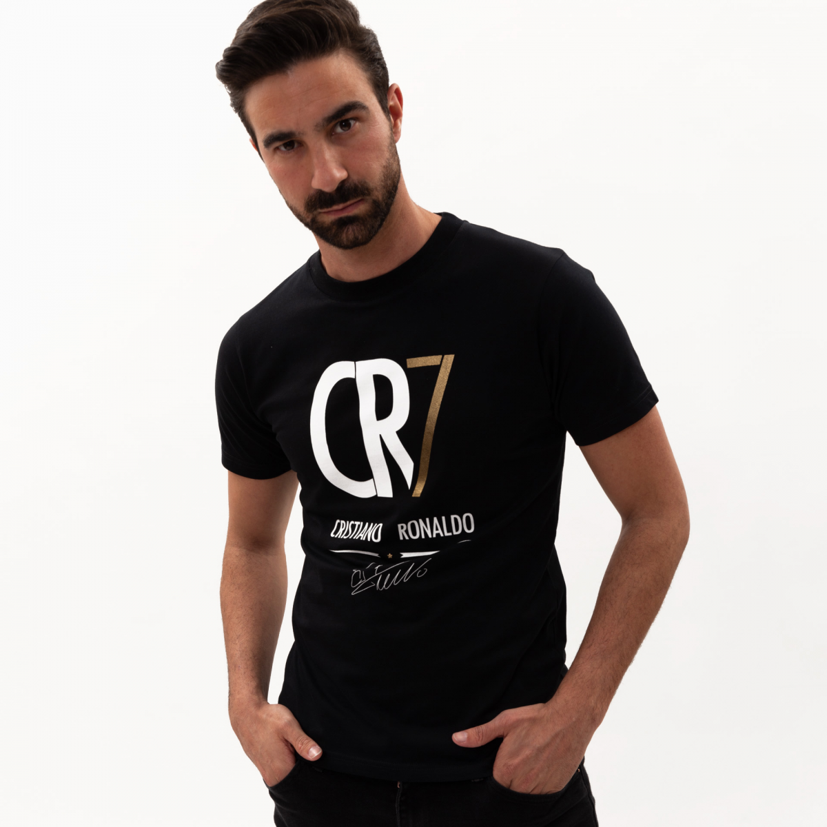 CR7 Museum T-Shirt - 18061-PRETO